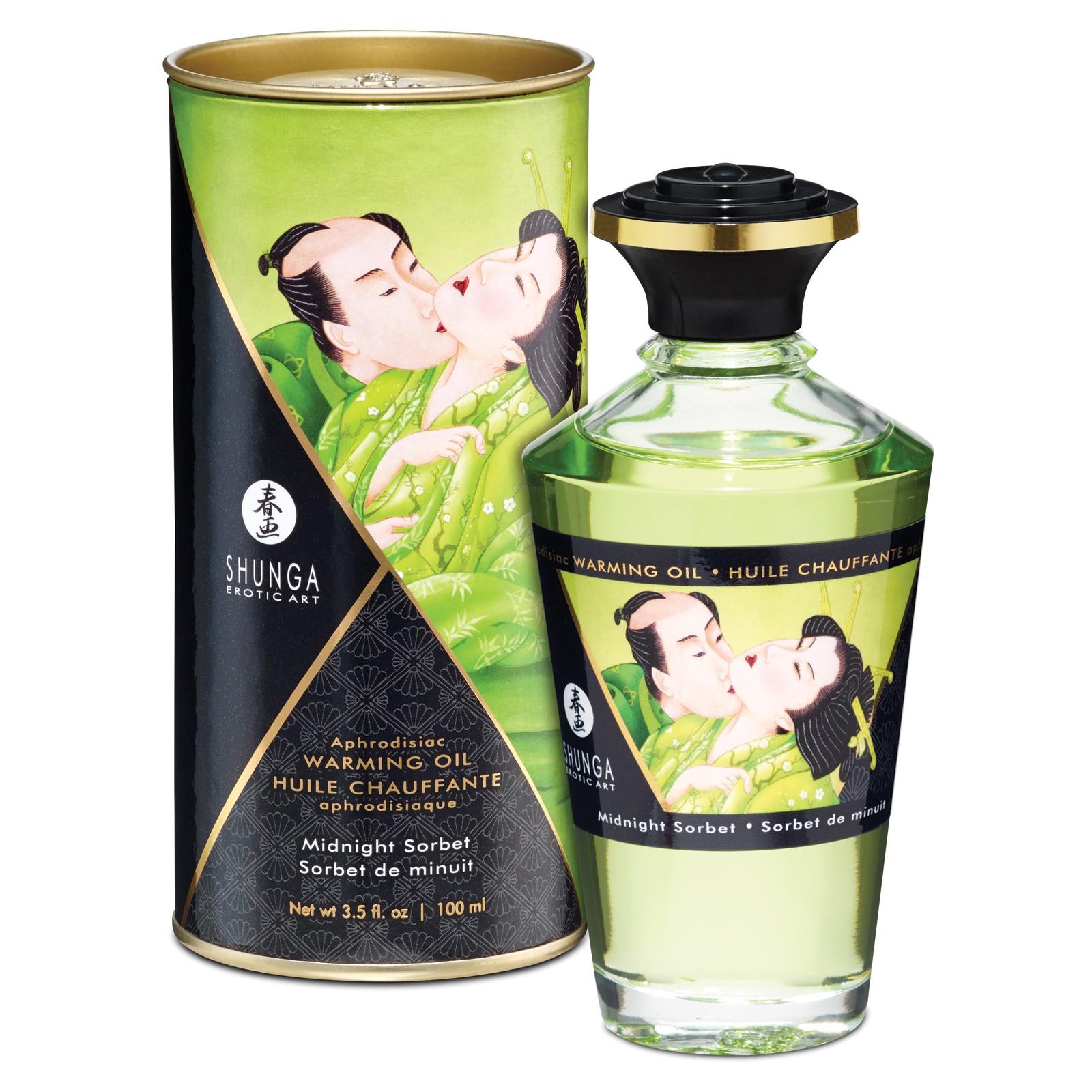 Shunga Warming Oil Midnight Sorbet