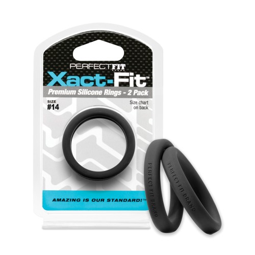 Perfect Fit Xact Fit 14 Black Pack of 2