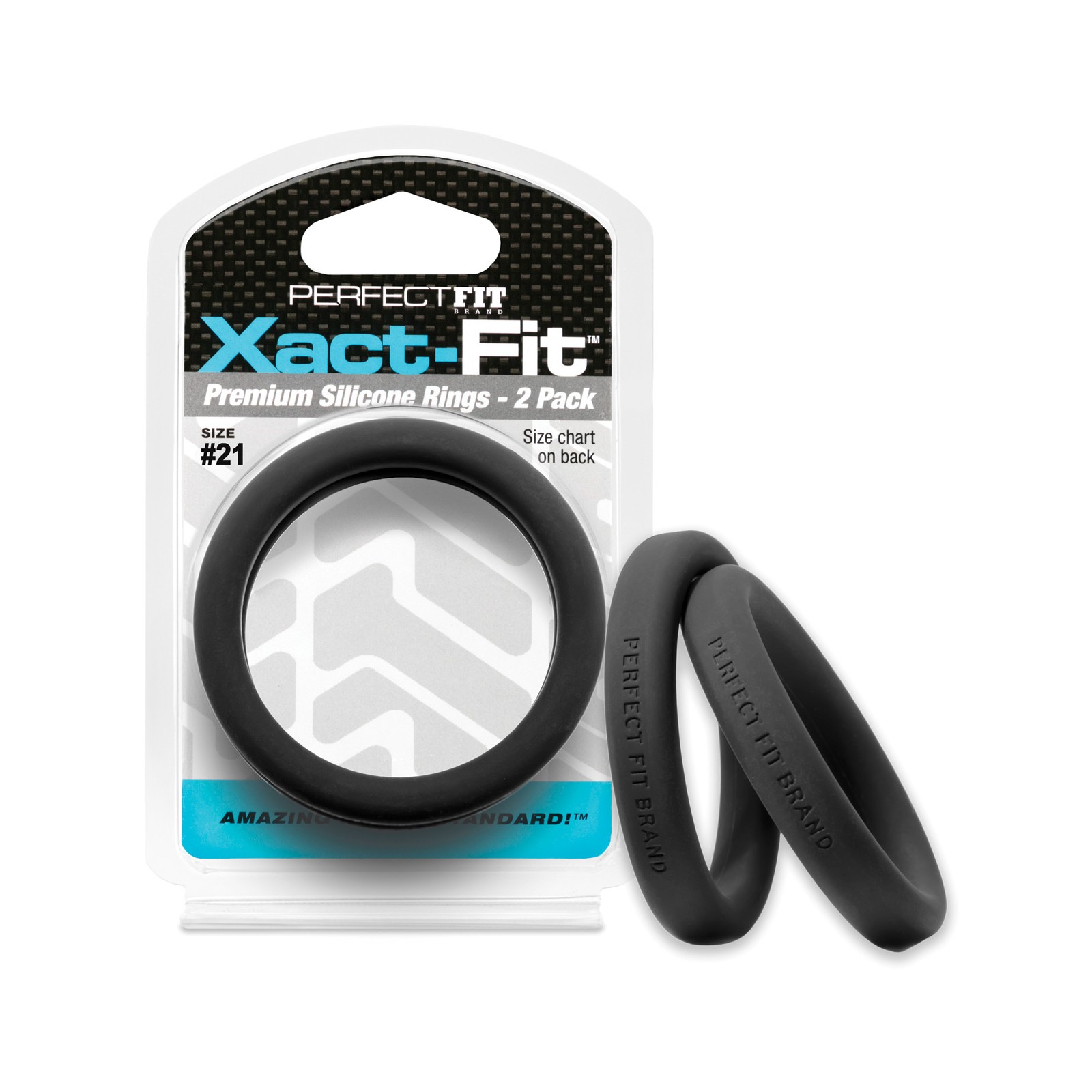 Perfect Fit Xact Fit #21 Black Pack of 2