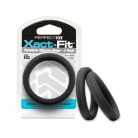 Perfect Fit Xact Fit #22 Black Cock Rings