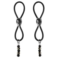 Bijoux de Nip Nipple Halos with Skull Slider