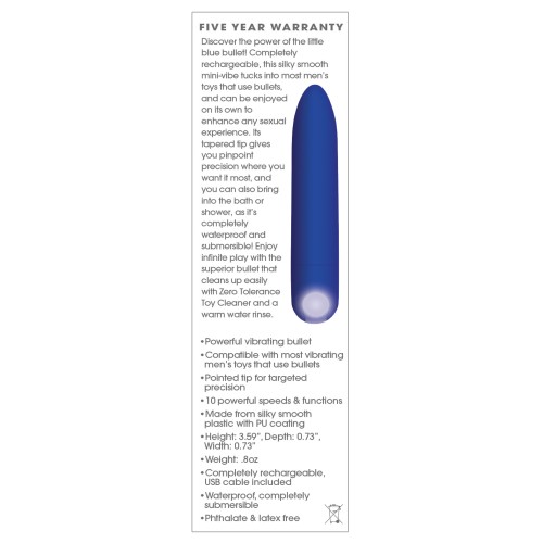 Zero Tolerance Mighty Rechargeable Bullet for Intense Pleasure