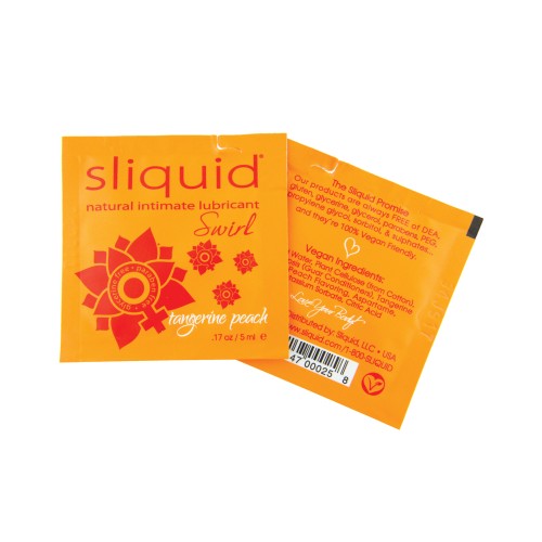 Sliquid Naturals Swirl Peach Lubricant