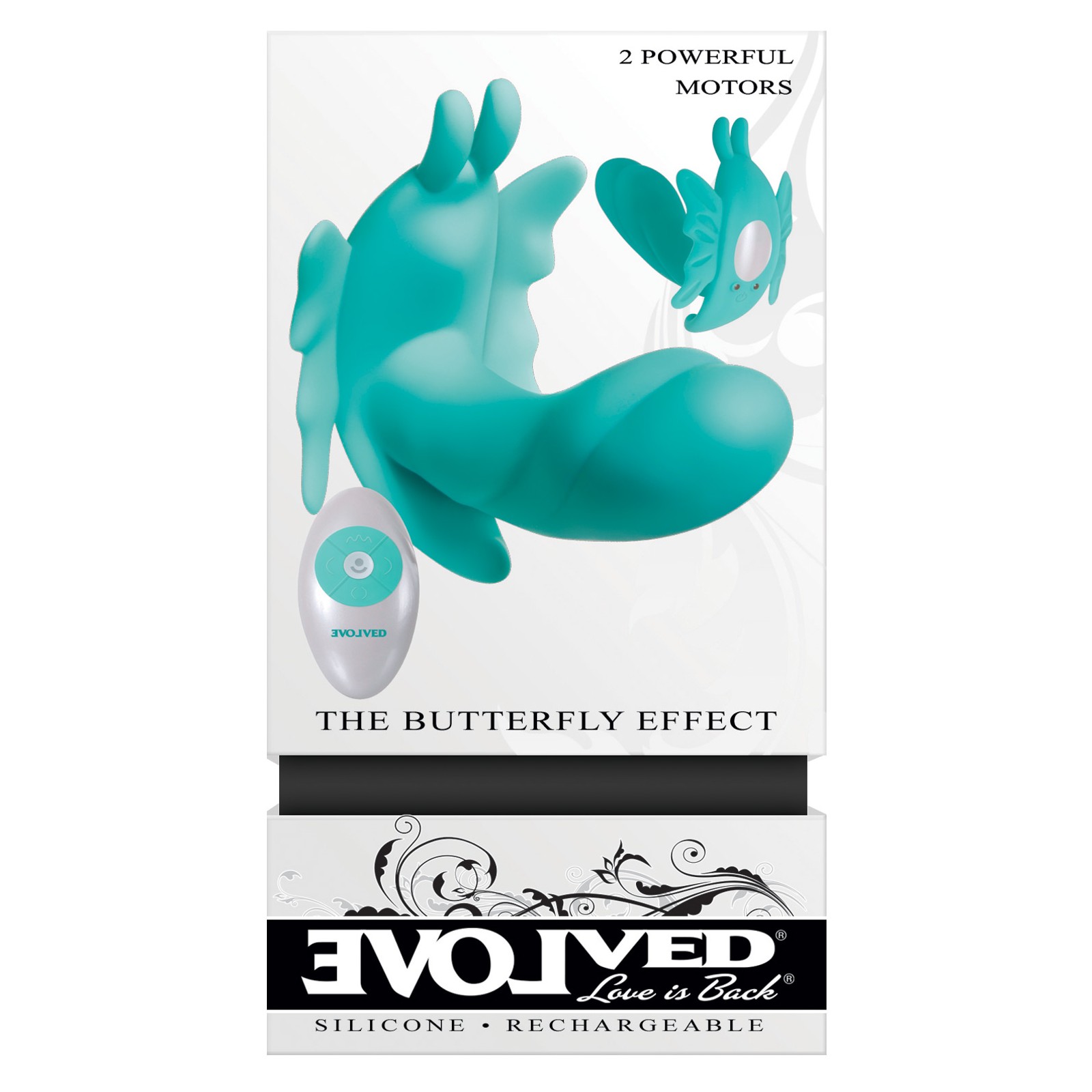 Evolved The Butterfly Effect Rechargeable Dual Stim Vibrator