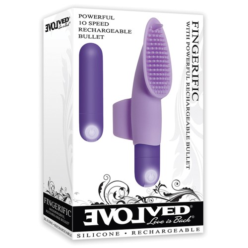 Evolved Fingerific Rechargeable Bullet - Purple