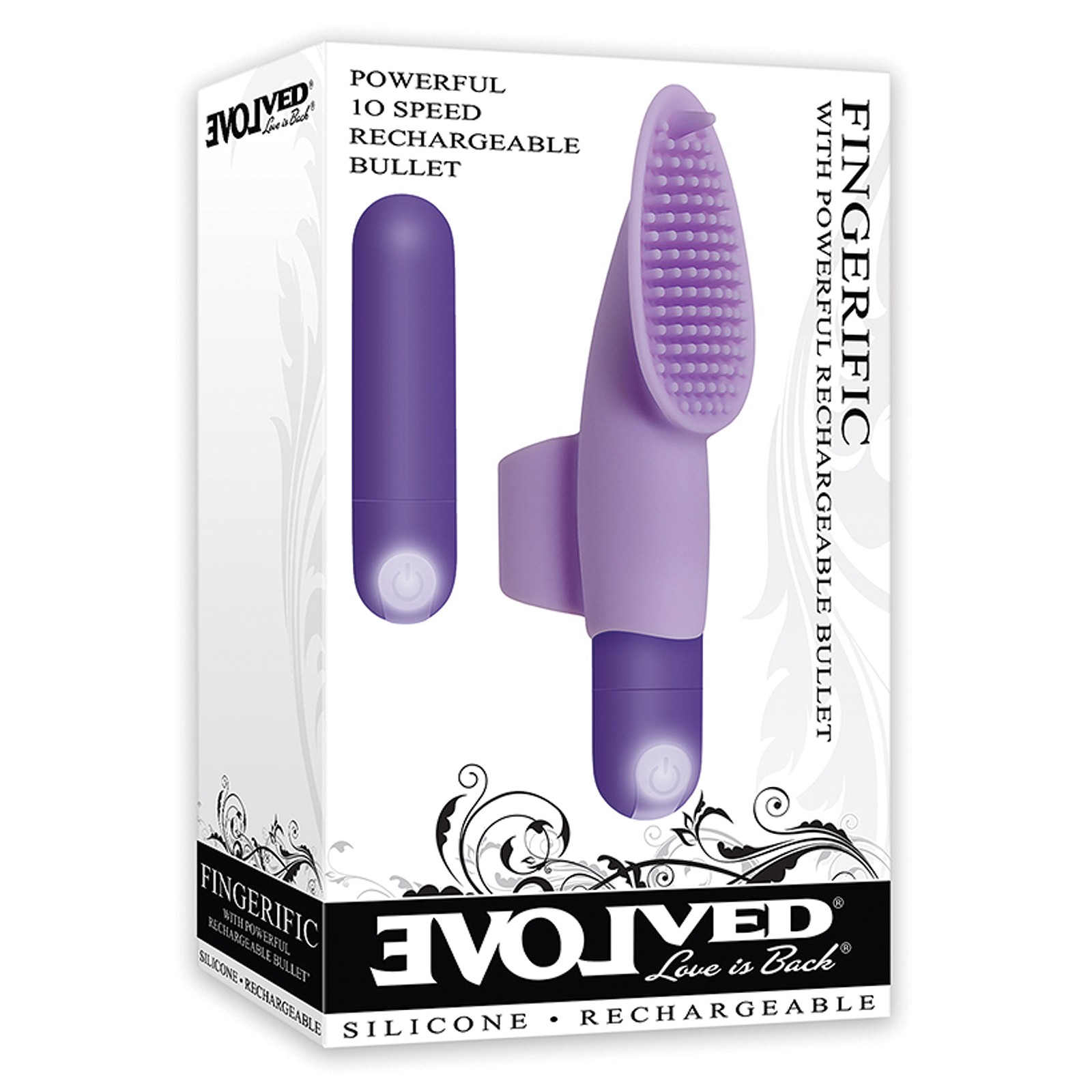 Evolved Fingerific Rechargeable Bullet - Purple