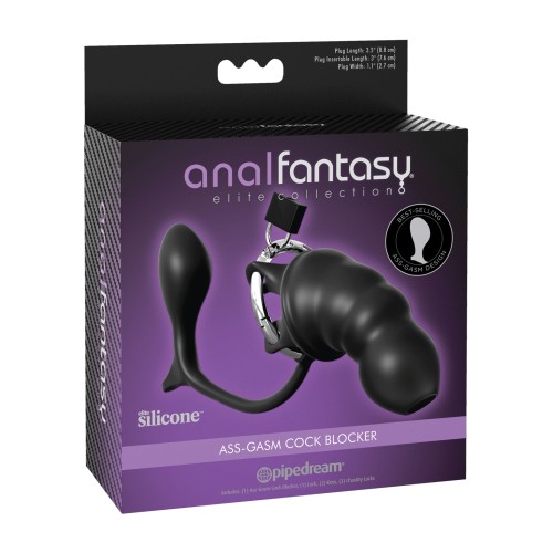 Anal Fantasy Elite Ass Gasm Cock Blocker for Exciting Pleasures