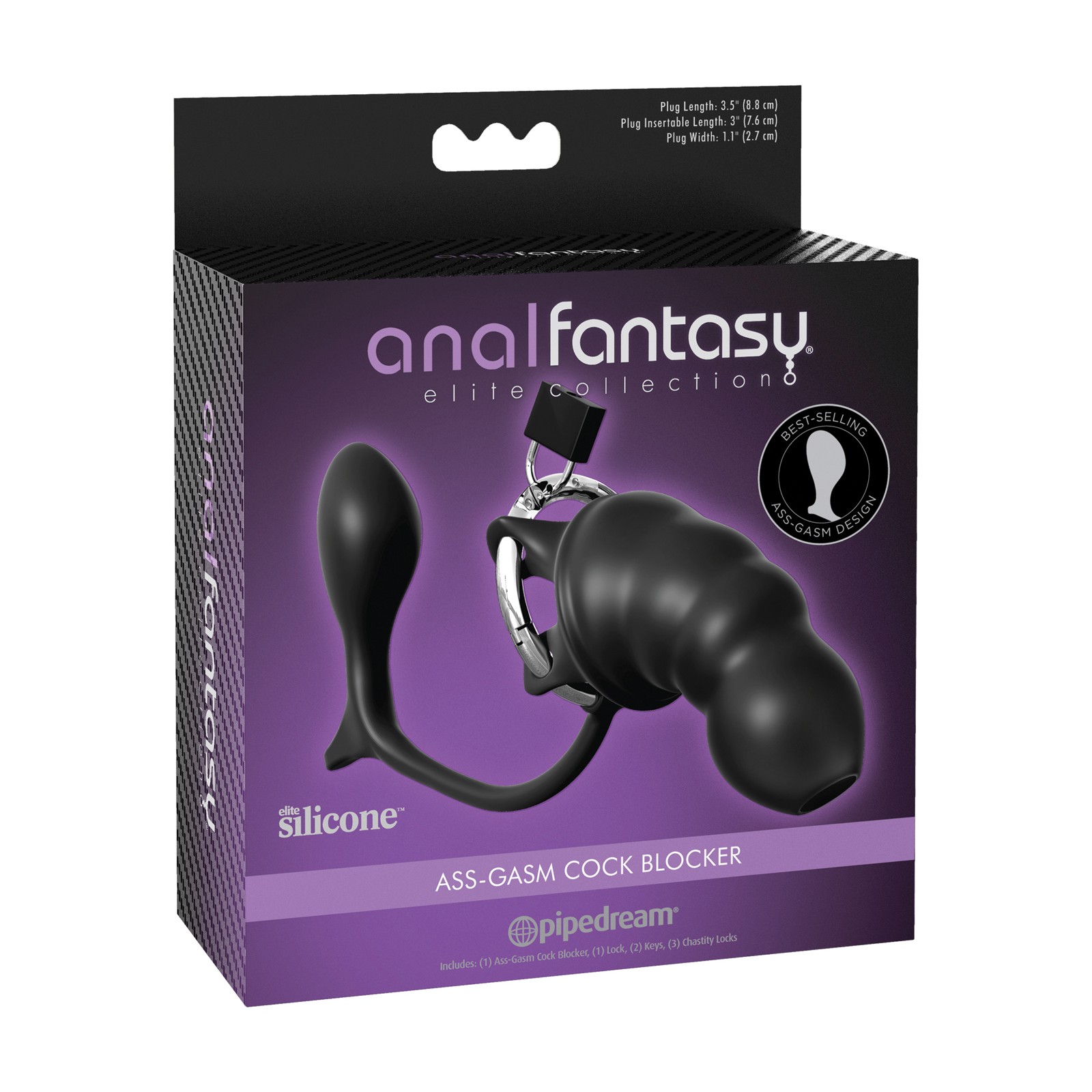 Anal Fantasy Elite Ass Gasm Cock Blocker for Exciting Pleasures