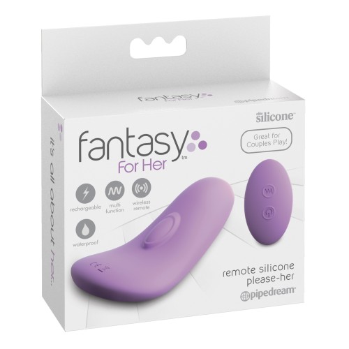 Fantasy For Her Control Remoto Silicone Please-Her