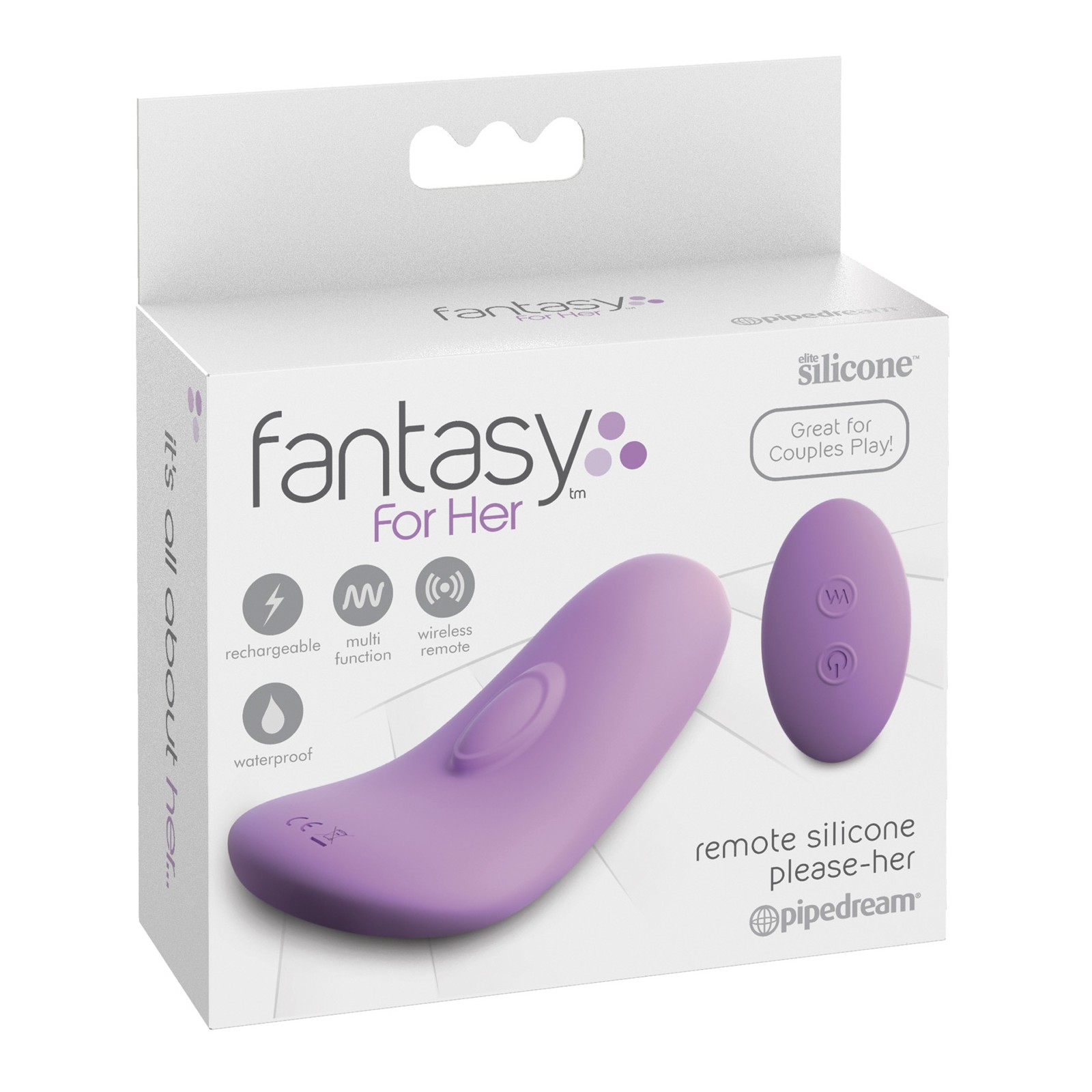 Fantasy For Her Control Remoto Silicone Please-Her