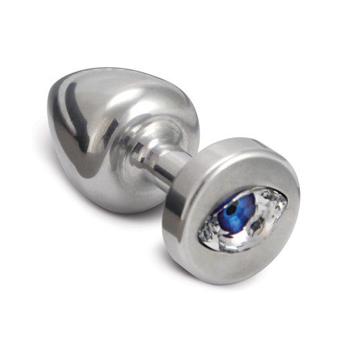 Diogol Anni R Cat's Eye Butt Plug in Silver