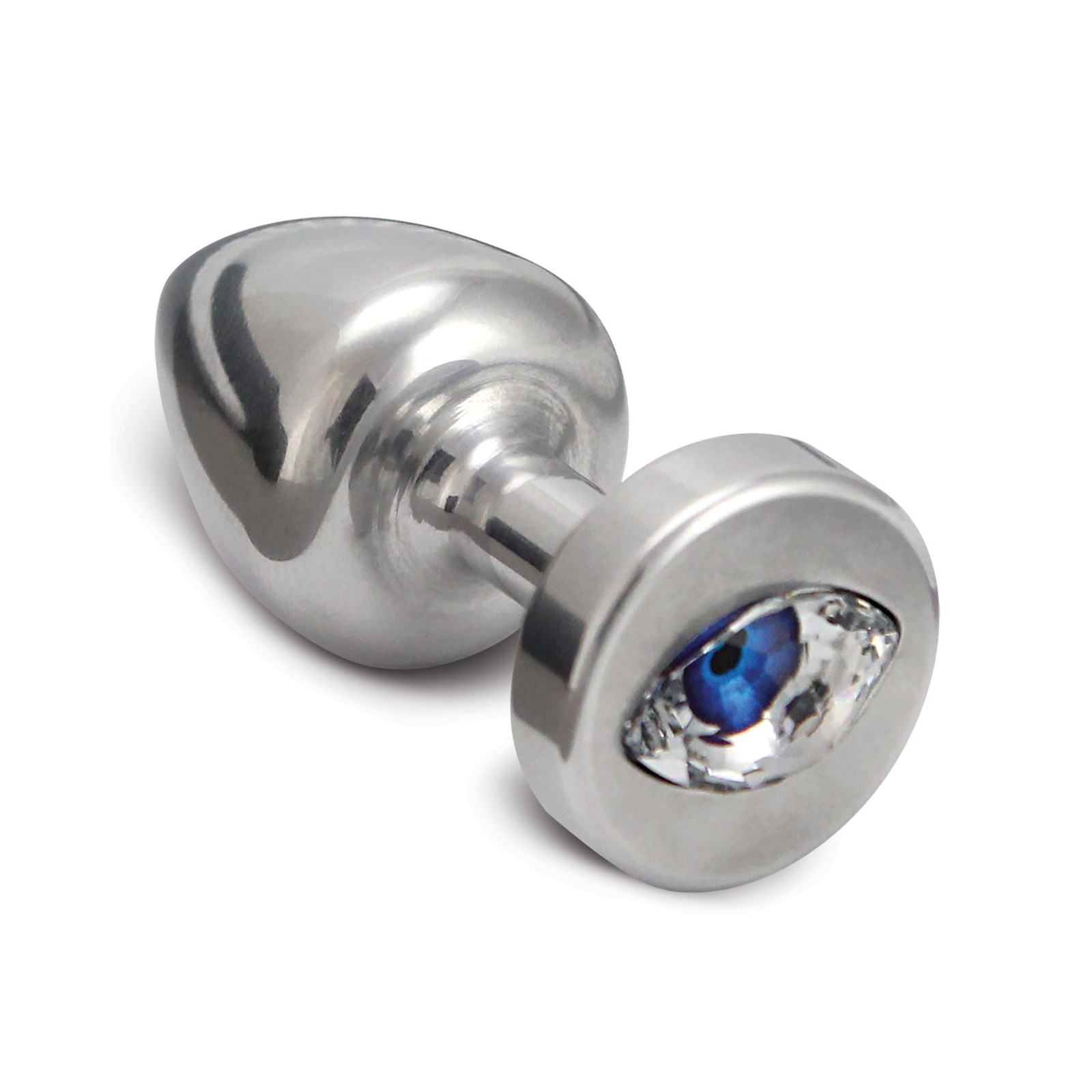 Diogol Anni R Cat's Eye Butt Plug in Silver