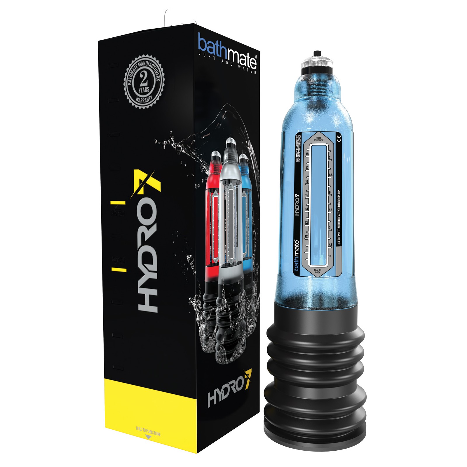 Bathmate Hydro 7 Hydropump - Blue for Male Enhancement