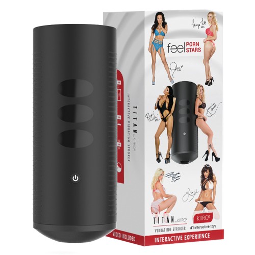 Interactive Vibrating Stroker for Unmatched Pleasure