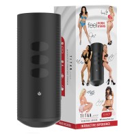 Interactive Vibrating Stroker for Unmatched Pleasure