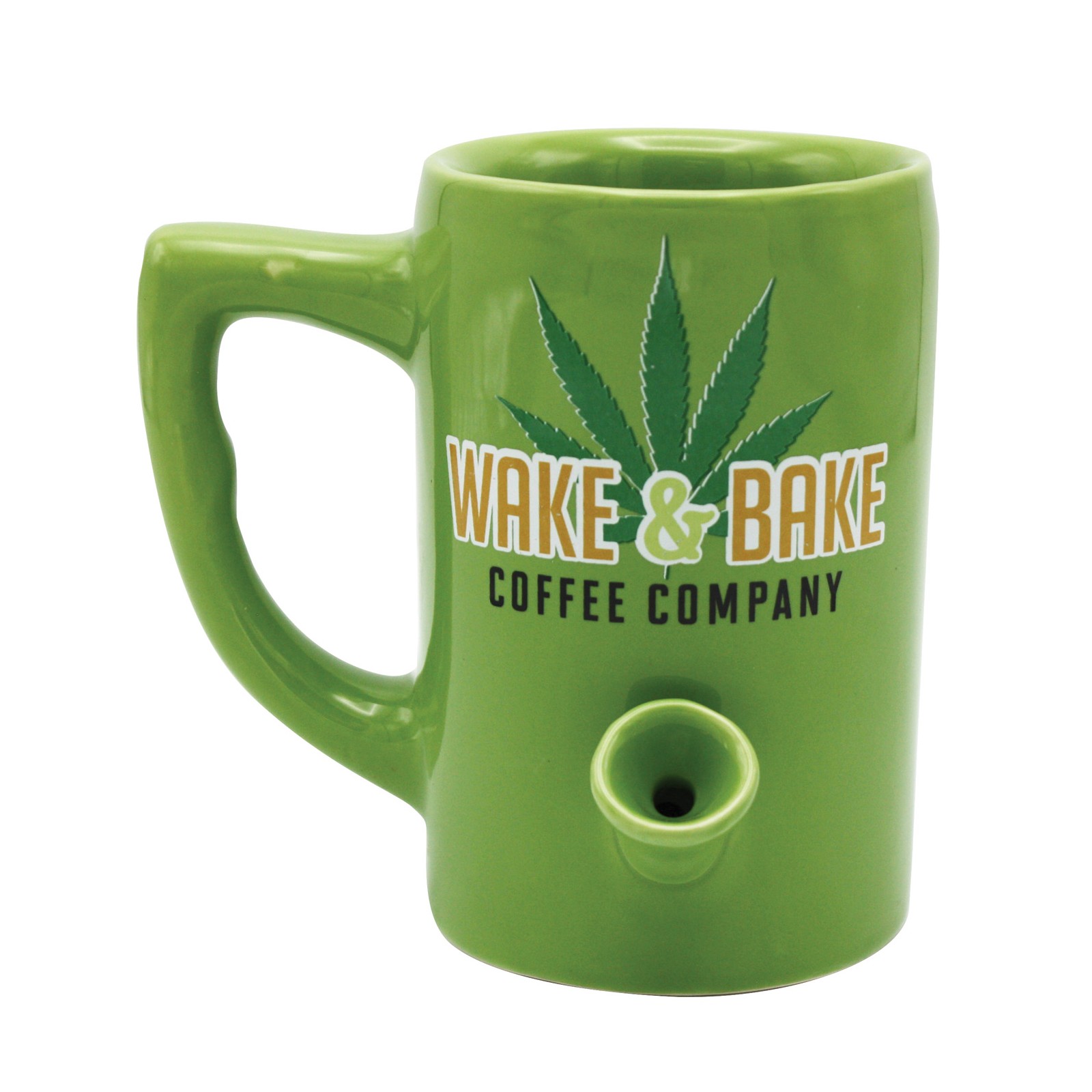 Taza Wake & Bake Verde 10 oz