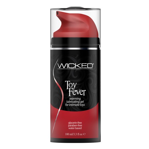 Wicked Toy Fever Water Based Warming Lubricant - 3.3 oz