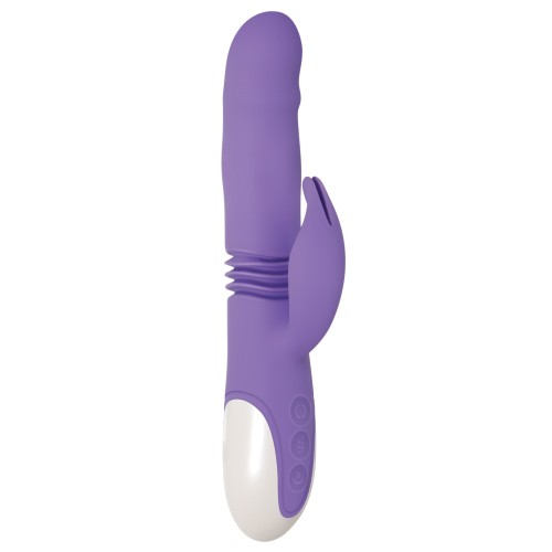 Evolved Thick & Thrust Bunny Dual Stim Rechargeable Purple