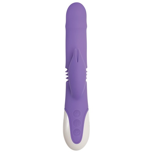 Conejito Doble Estímulo Evolved Thick & Thrust Recargable Morado