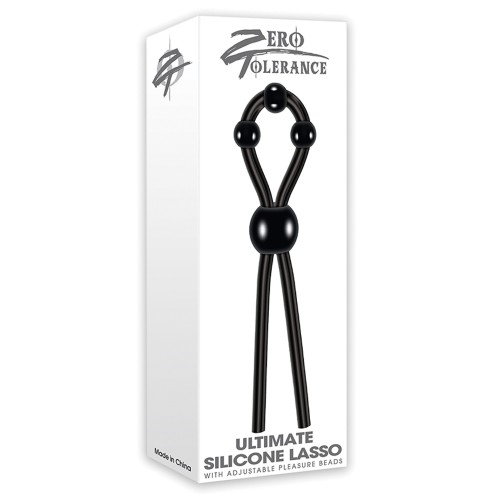 Anillo para el Pene Lasso Ultimate Zero Tolerance Negro