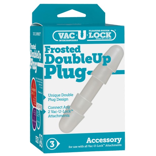 Plug Doble Vac-U-Lock - Juguete Versátil