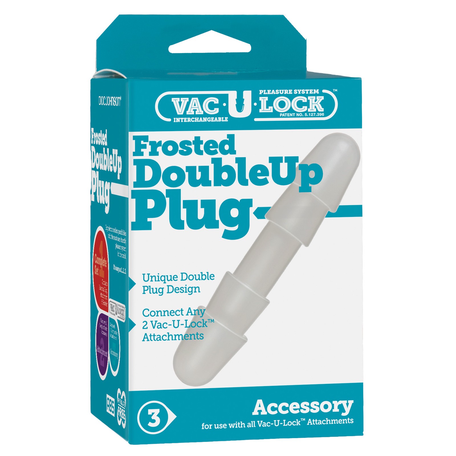 Plug Doble Vac-U-Lock - Juguete Versátil