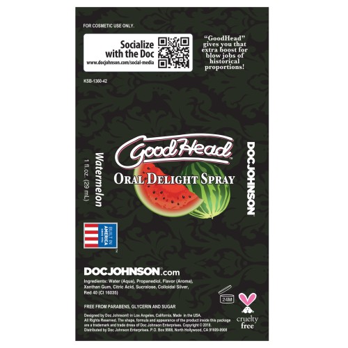 GoodHead Watermelon Oral Spray