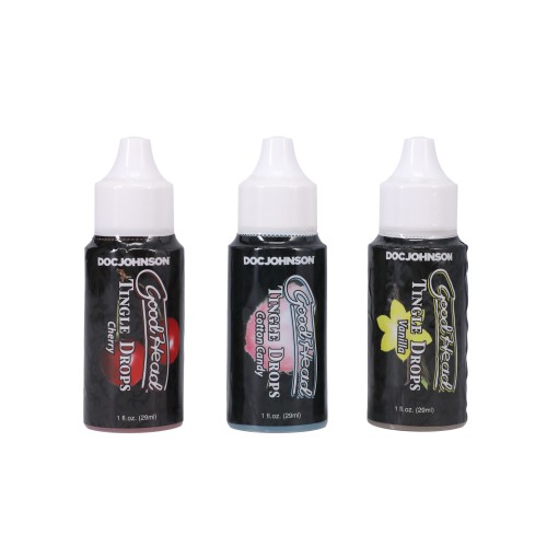 GoodHead Tingle Drops Kit Flavors