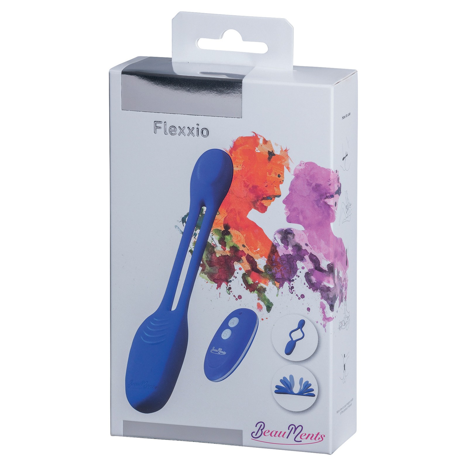 BeauMents Flexxio - Potente Vibrador Azul