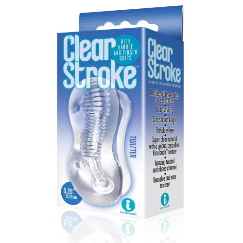 Masturbador Clear Stroke Twister 9's