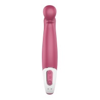 Satisfyer Vibes Petting Hippo Vibrador Punto G Fucsia