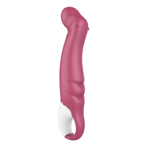 Satisfyer Vibes Petting Hippo Vibrador Punto G Fucsia