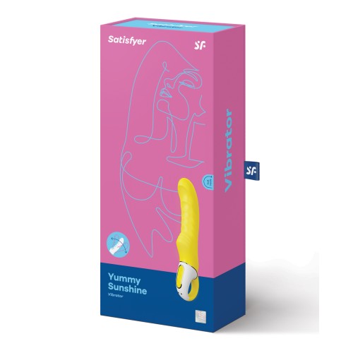 Vibrador Satisfyer Vibes Yummy Sunshine Recargable - Amarillo