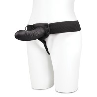 Dildo Strap-On Hueco Vibrante Unisex Lux Fetish para Placer Íntimo