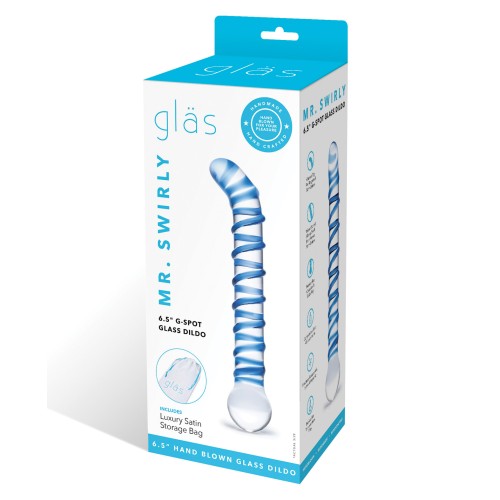 Glas Mr Swirly G Spot Glass Dildo