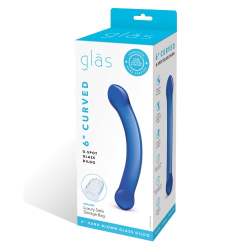 Curved Glass G-Spot Dildo for Intense Pleasure