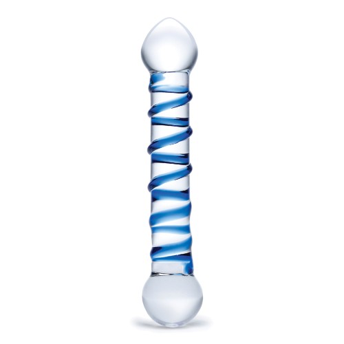 Glas 6.5" Spiral Dildo - Explore Your Sensations