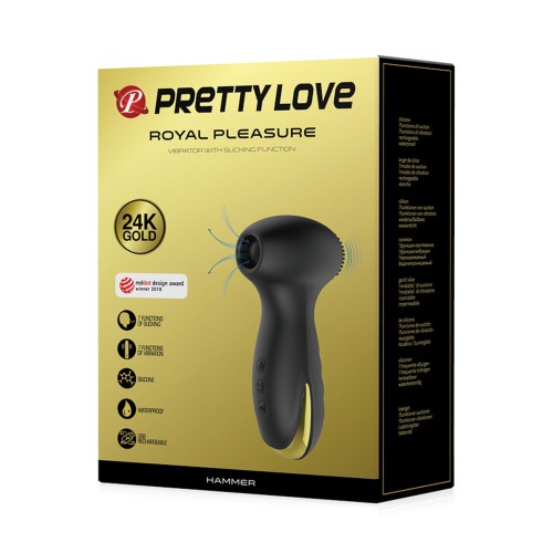 Pretty Love Hammer Vibrating and Sucking Toy