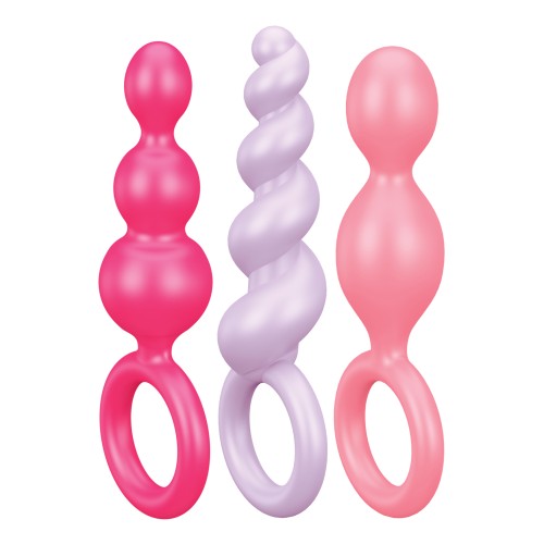 Satisfyer Booty Call Plugs Assorted Colors