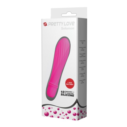 Pretty Love Solomon Brawny G-Spot Vibrator Hot Pink