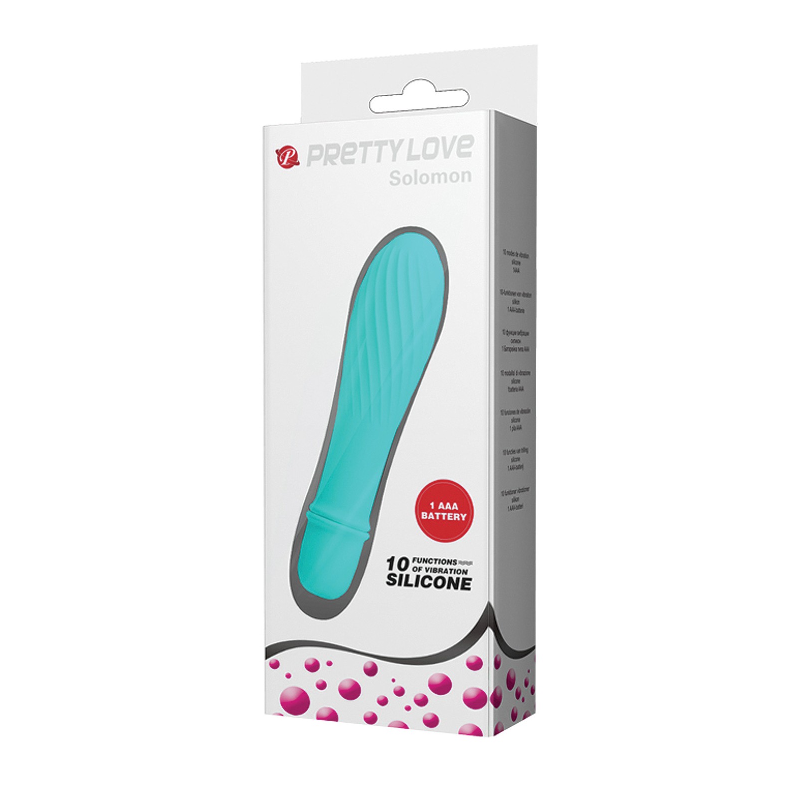 Pretty Love Solomon Brawny G-Spot Vibrator - Teal