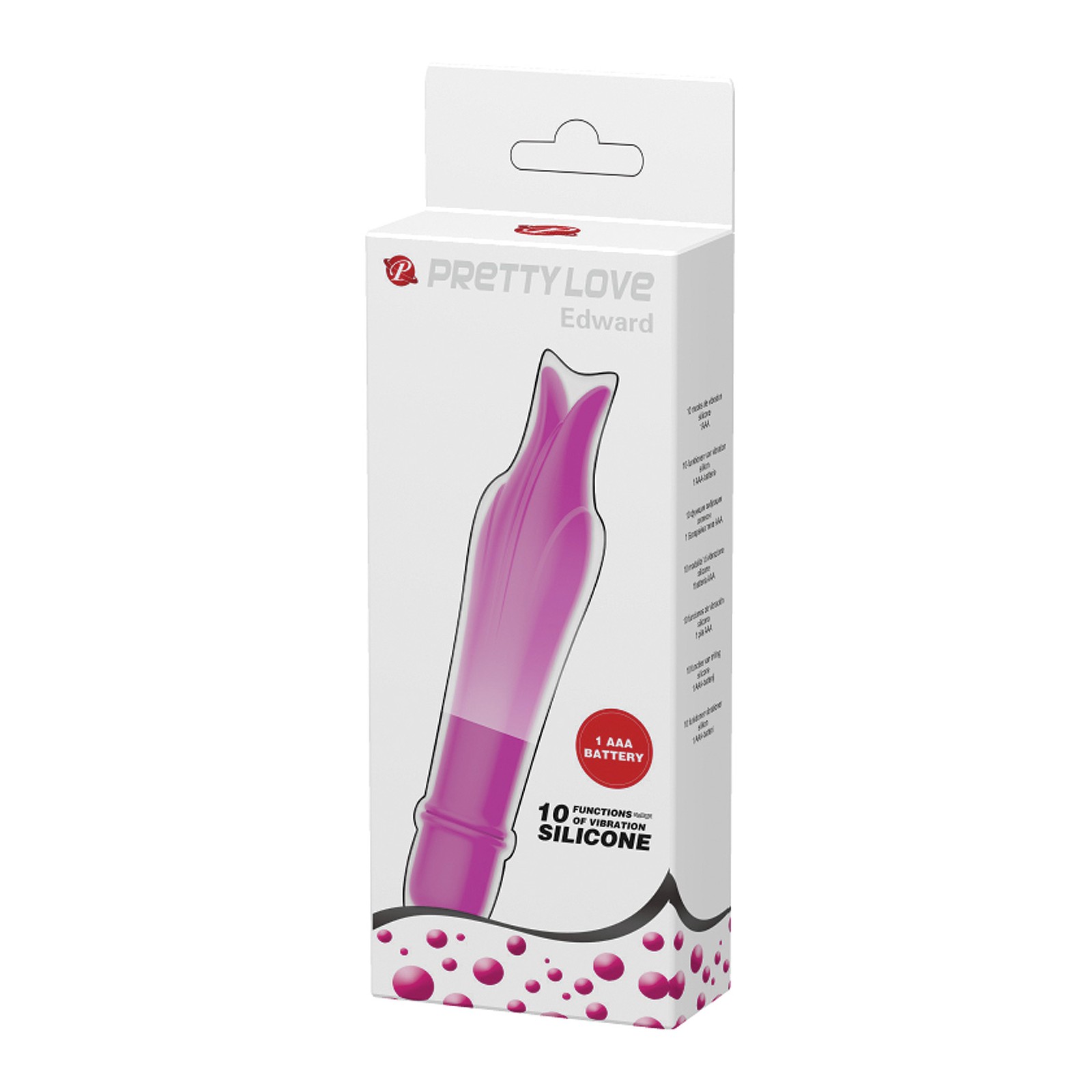 Vibrador Edward para Punto G Pretty Love - Fucsia