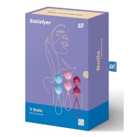 Set de Entrenamiento Satisfyer V Balls - Mejora Tu Poder Pélvico