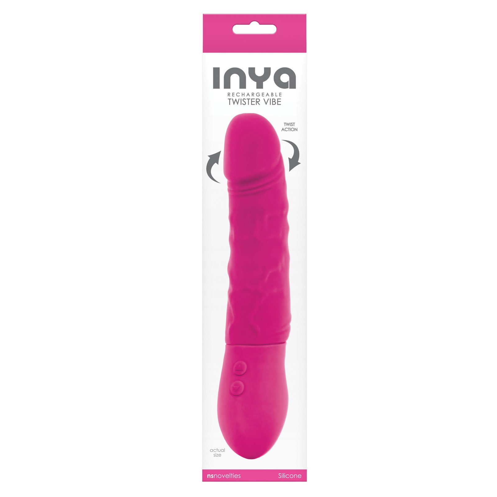 Vibrador INYA Twister Rosa