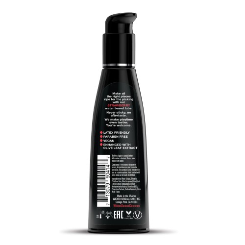 Lubricante a Base de Agua Wicked Fresa