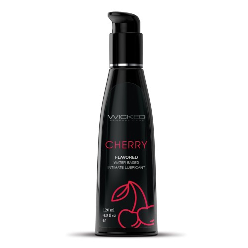 Wicked Aqua Cherry Lubricant - 4 oz of Delight