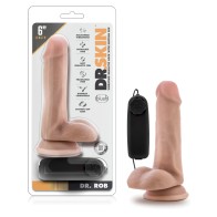 Blush Dr. Skin Dr. Rob 6 Inch Cock with Suction Cup Vanilla