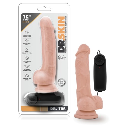 Blush Dr. Skin Dr. Tim Dildo with Suction Cup