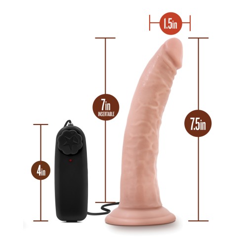 Dildo Dr. Skin Dr. Dave de 7 pulgadas con Ventosa Vainilla