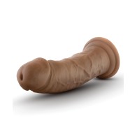 Blush Au Naturel 8 Inch Dildo w Suction Cup Mocha